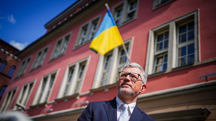 Melnyk vertritt seit 2015 die ukrainischen Belange in Deutschland.