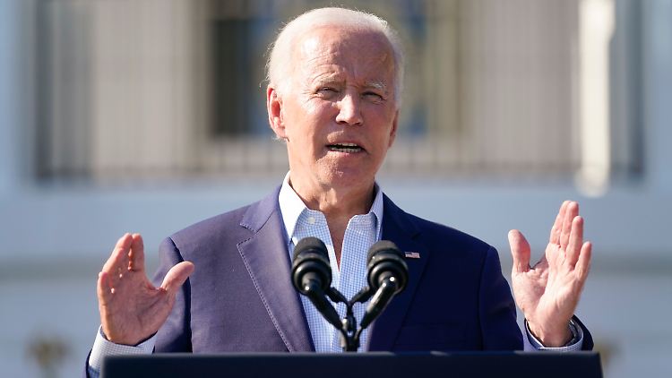 Joe Biden ruft seine Landsleute zur Einigkeit.