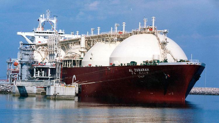 Flüssiggas soll das Pipeline-Gas aus Russland teilsweise ersetzen. 