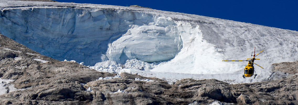 Die Suche gestaltet sich extrem schwierig und gefährlich.