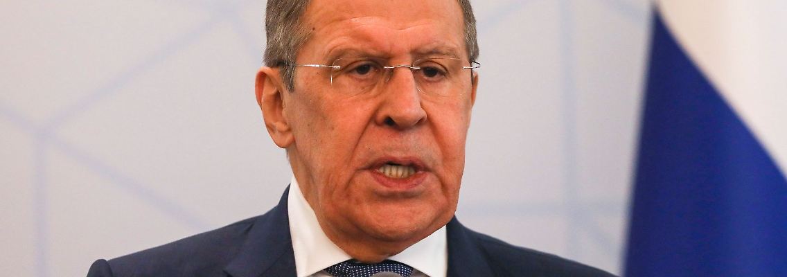 Der russische Außenminister Sergej Lawrow.