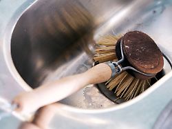 Wichtige Küchenhygiene: Schwamm oder Bürste? So spülen Sie sicher sauber