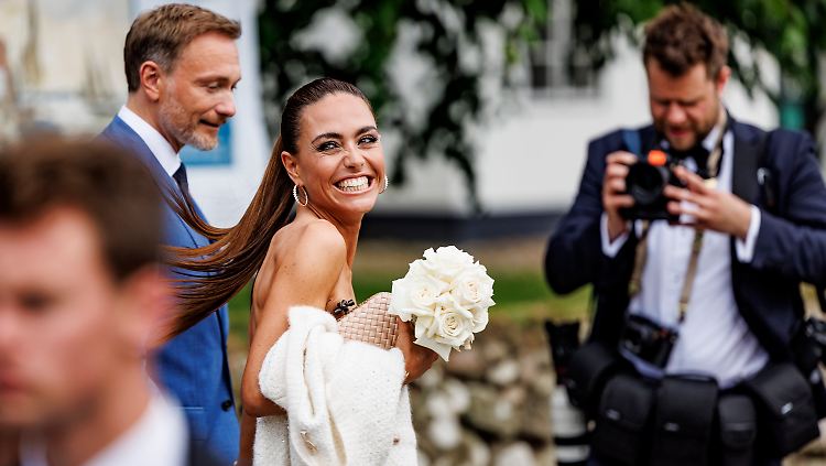 Könnten mehr Gratulanten haben, als ihnen lieb ist: Christian Lindner und Franca Lehfeldt.