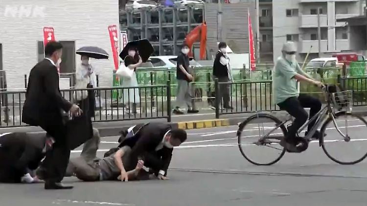 Der Täter wurde kurz nach dem Attentat überwältigt.