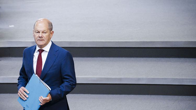 Scholz ist kein Mann großer emotionaler Ausschläge.