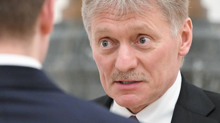 Mit klarer Botschaft an den Westen und die Ukraine: Kreml-Sprecher Peskow.