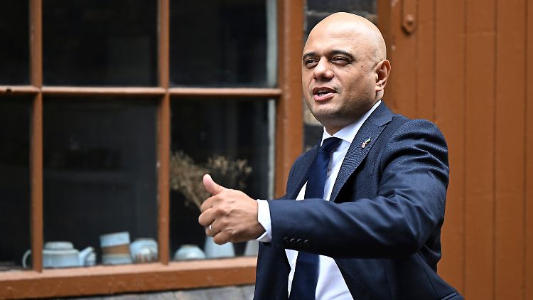 Die Kandidatur von Ex-Gesundheitsminister Javid kam nicht unerwartet.