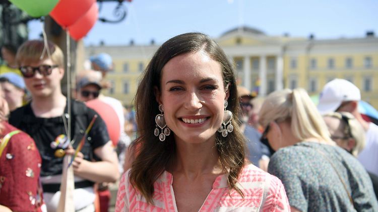 Liebt Rockmusik und feiert gerne: die finnische Ministerpräsidentin Sanna Marin.