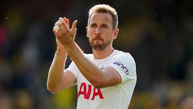 Harry Kane steht bei Tottenham noch bis 2024 unter Vertrag.
