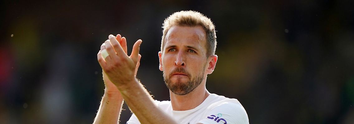 Harry Kane steht bei Tottenham noch bis 2024 unter Vertrag.