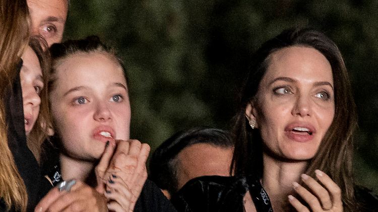 Hatten jede Menge Spaß: Shiloh und ihre Mutter Angelina.