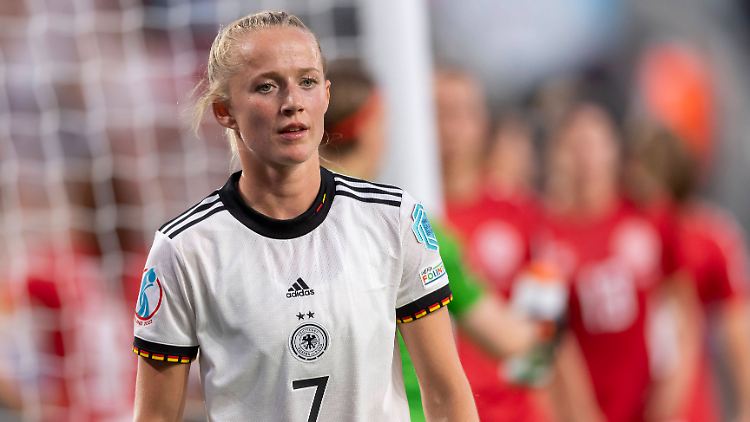 Im Auftaktspiel gegen Dänemark traf Schüller zum zwischenzeitlichen 2:0.