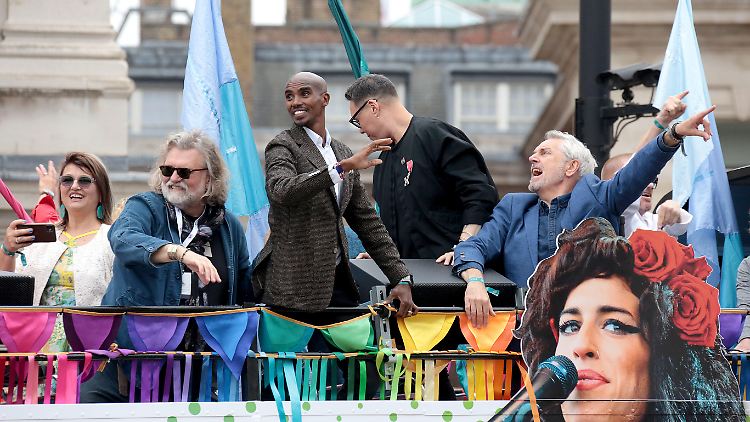 Farah gehört zum Königreich wie Amy Winehouse.