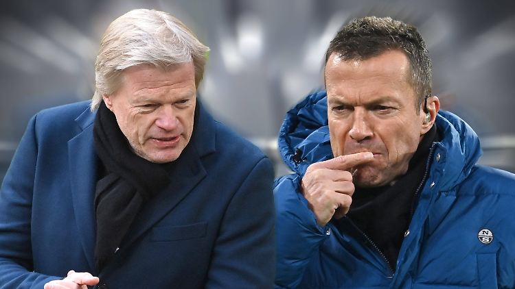Matthäus (rechts) findet Kahns Umgang mit Lewandowski unfair.