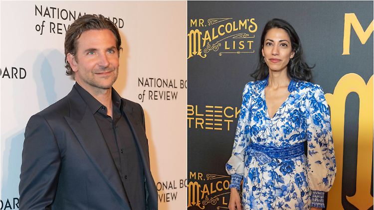 Sollen ein Paar sein: Bradley Cooper und Huma Abedin.