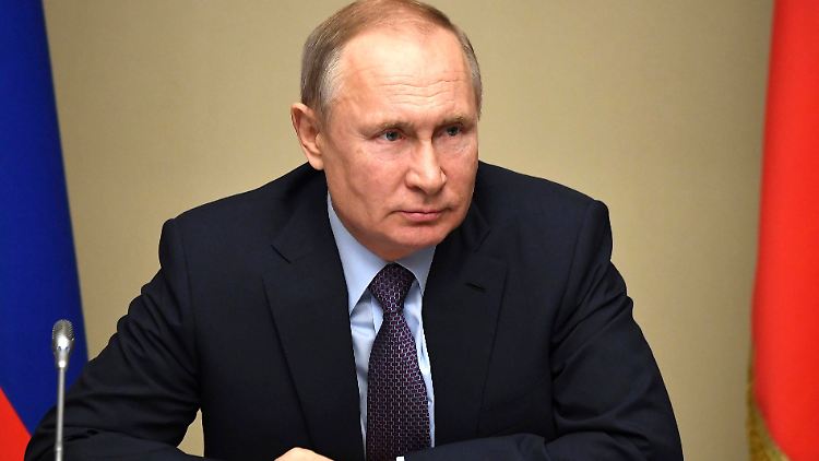 Kremlchef Wladimir Putin droht Litauen mit "harten Gegenmaßnahmen".