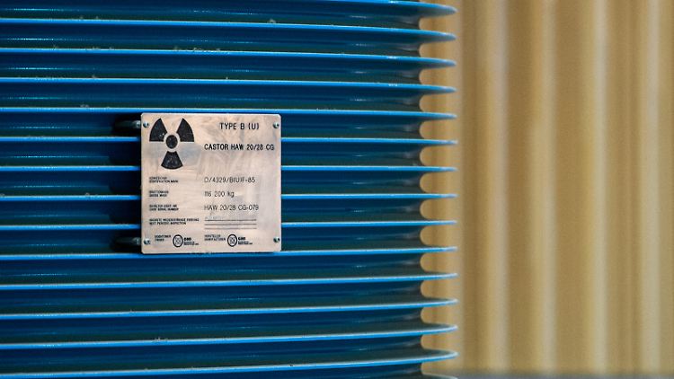 Im Zwischenlager in Gorleben wird hochradioaktiver Abfall gelagert.
