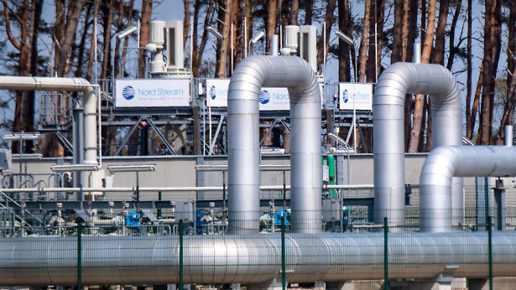 Die deutschen Gas-Speicher haben sich nach der Sperrung der Pipeline Nord Stream 1 am Montag nicht weiter gefüllt.