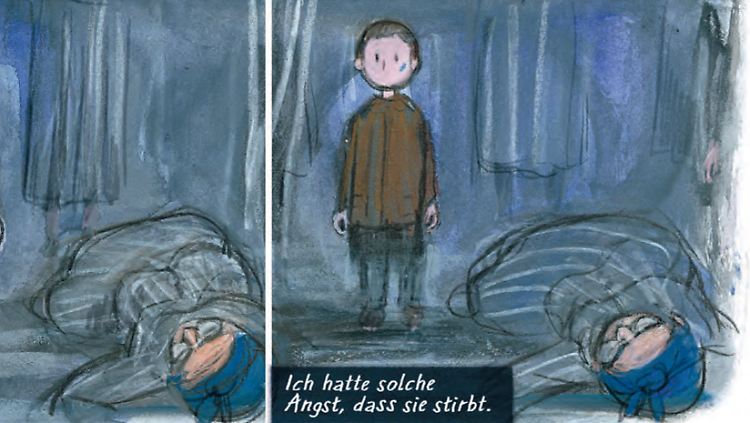 Ihre Mutter bricht im Konzentrationslager zusammen, doch Emmie Arbel weiß, dass sie sich nicht bewegen darf, sonst wird sie bestraft.