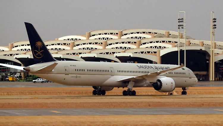Der Flughafen der saudi-arabischen Hauptstadt Riad.