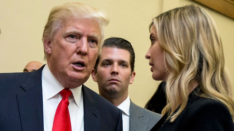 Donald Jr. und Ivanka entstammen beide Trumps Ehe mit Ivana.