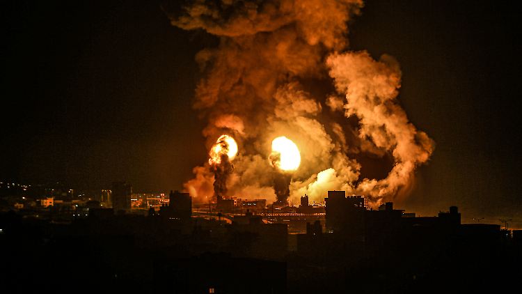 Bei den israelischen Angriffen wurde auch eine Raketenproduktionsanlage getroffen. 