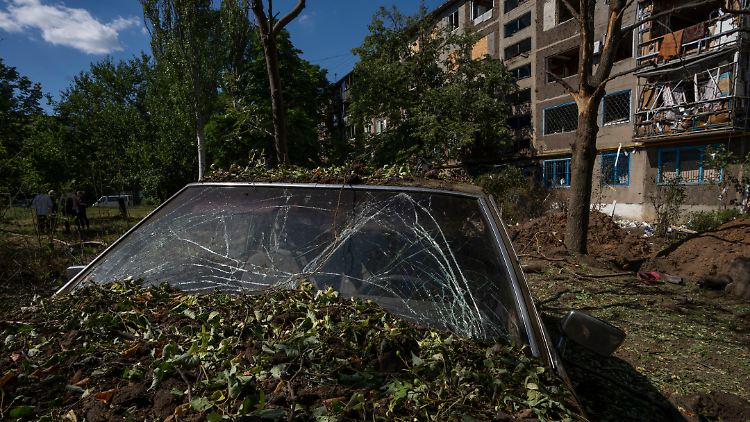 Die Kämpfe in der Ukraine konzentrieren sich vor allem auf die Region Donezk.