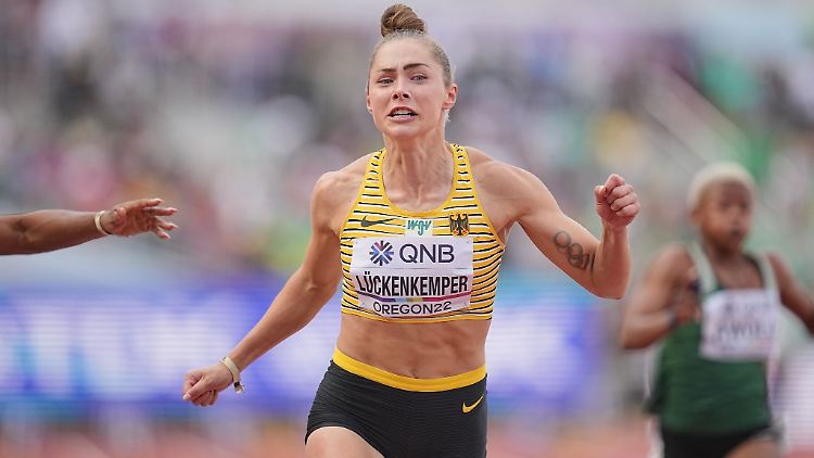 Gina Lückenkemper übte deutliche Kritik am DLV.