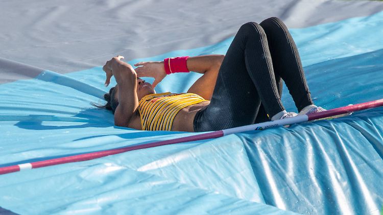 Jacqueline Otchere ist mit ihrem zehnten Platz bislang noch die beste DLV-Athletin. 