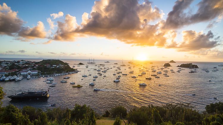 Die franzöische Insel Saint-Barthélemy in der Karibik war jahrelang ein beliebter Urlaubsort russischer Oligarchen.
