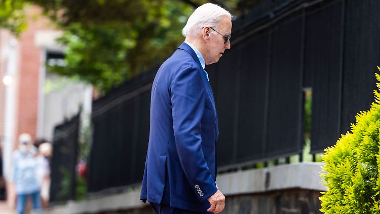 Musste die dritte Niederlage in Folge einstecken: US-Präsident Joe Biden.