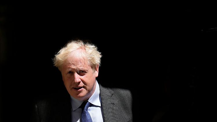Johnson hatte sich trotz Skandalen ans Amt des Premierministers geklammert - schlussendlich erfolglos.