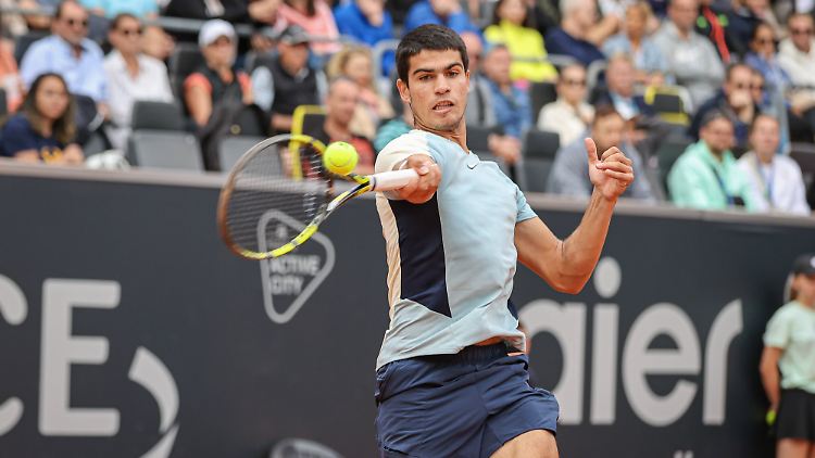 Beeindruckendes Tennis