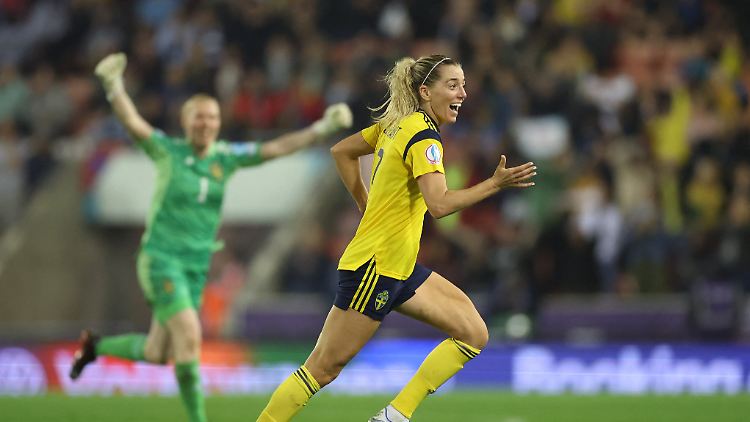 Die Matchwinnerin: Linda Sembrant .