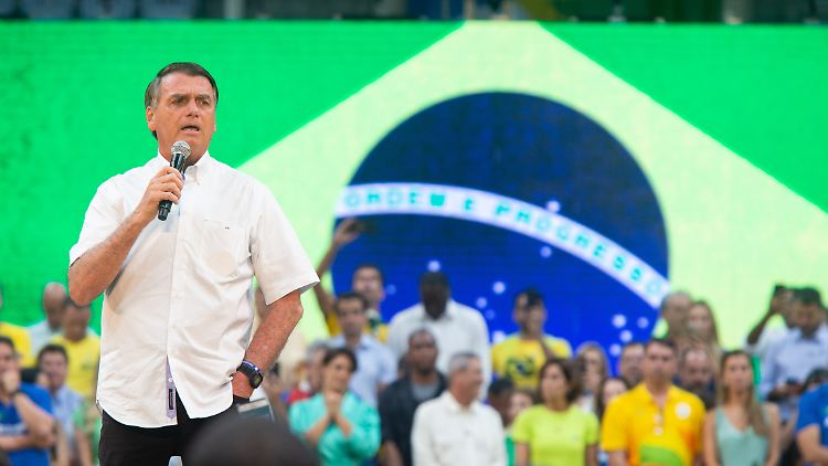 Macht Stimmung gegen den Obersten Gerichtshof: Amtsinhaber Jair Bolsonaro.