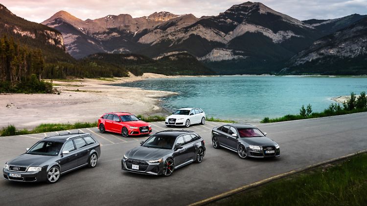 Der Audi RS6 wird inzwischen in der vierten Generation gebaut.
