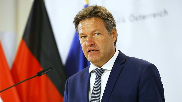 "Es gibt keine technischen Gründe für die Lieferkürzungen", sagt Habeck.