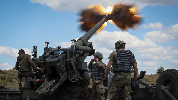 Trotz der Lieferung westlicher Waffen - wie dieser Feldhaubitze FH155-1 - muss die Ukraine im Donbass zuletzt einige Rückschläge verkraften.
