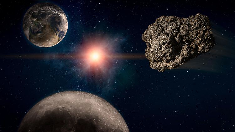 Beobachtungen von Asteroiden in Richtung Sonne sind schwierig.