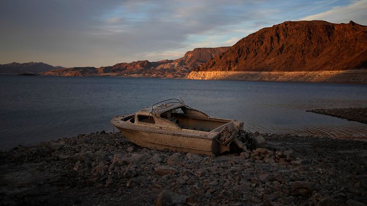 Der Stausee an der Grenze von Arizona und Nevada ist auf den niedrigsten Stand seit seiner Flutung 1937 gefallen. 