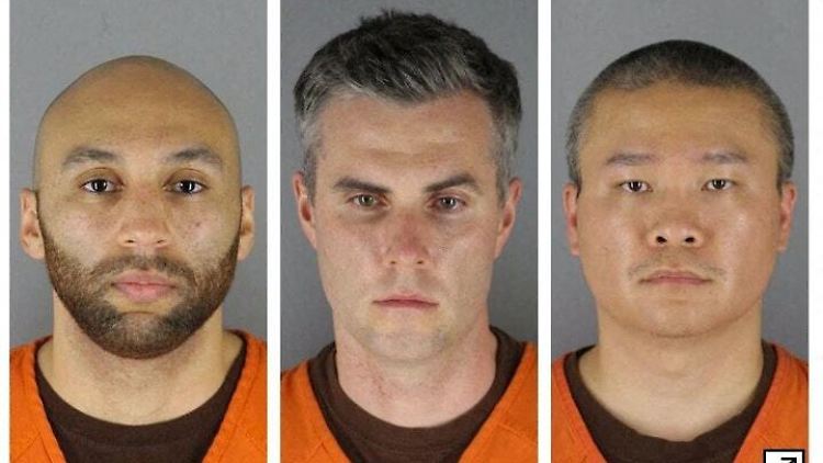 Alexander Kueng, Thomas Lane und Tou Thao (v. l. n. r.) wurden verurteilt.