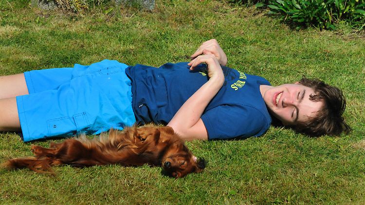 Hunde spiegeln die Menschen. Im Training macht man sich das Nachahmen durch die Methode "Do as I do" (Mach's mir nach) zunutze.