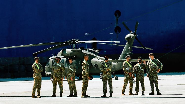 Das US-Militär nutzt den Hafen von Alexandroupolis.