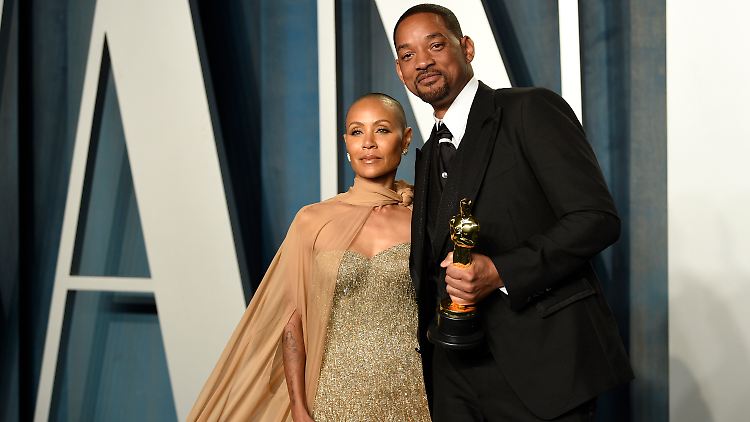 Smith verlor die Beherrschung als bei der Oscar-Verleihung Scherze auf Kosten seiner Frau gemacht wurden.