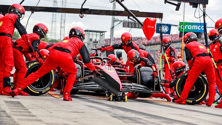Bei der Strategie verzockte sich Ferrari in Ungarn kräftig.