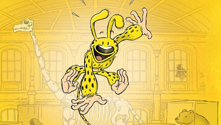 Turbulente Abenteuer sind mit ihm garantiert: das Marsupilami.