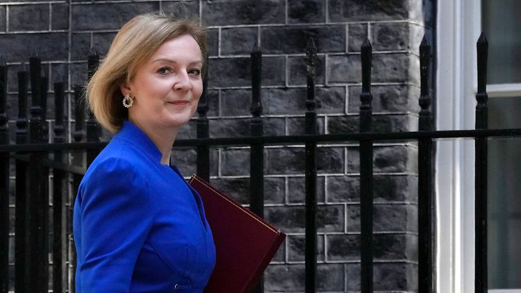 Auf dem Weg zum Parteivorsitz? Liz Truss.