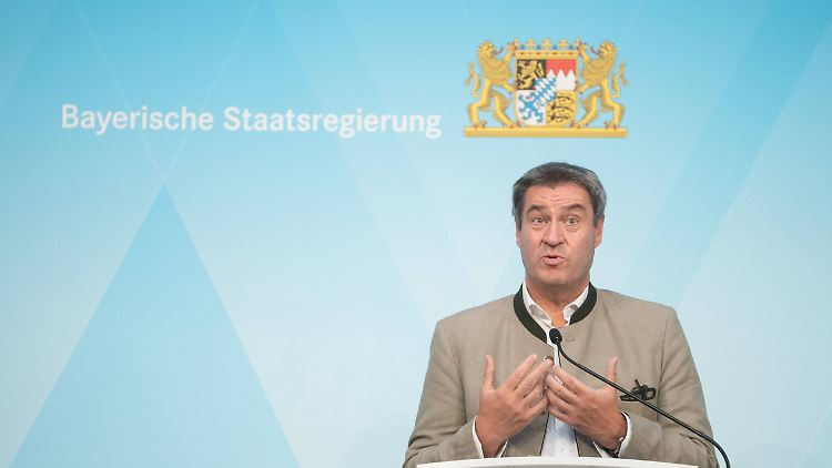 "Wir als CSU sind die einzigen, die sich für den Freistaat Bayern in Berlin einsetzen", sagt Söder.