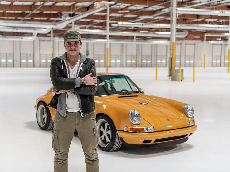Singer-Firmenchef Rob Dickinson will einfach nur ein Auto bauen, das gut aussieht und sich gut fährt.