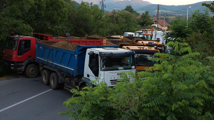 Die Straßenblockade wurde beendet, vorerst hat sich der Konflikt entspannt.
